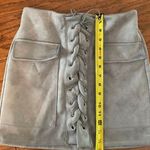 Vestidos faux gray tie-up skirt. Size small Photo 8