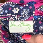 Vera Bradley  Pink and Blue Floral Paisley Clutch Photo 9