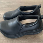 Gdefy Emma Gravity Defyer Clogs Women's Shoes Size 11 Black Leather TB7213FL Photo 0