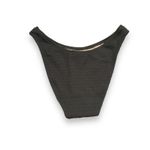 J.Crew  Textured Curved-Waist Cheeky Bikini Swim Bottom in Olive Green Sz M NEW‎ Photo 1