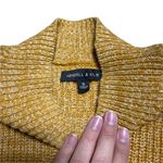 Kendall + Kylie Mustard Yellow Mock Neck Knit Sweater S Photo 5