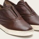 Frye mindy slip on leather Loafers Whiskey Brown Photo 0