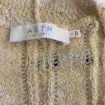 ASTR  the Label Wrap Front Pointelle
Sweater in Cream Photo 1