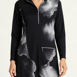 Jamie Sadock UPF 50+ Golf Dress Art to Wear Athletic Size XL 💚🍄 Black Photo 0