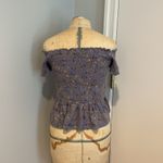 American Eagle  Off the Shoulder Floral Top Size Medium Photo 1