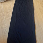 Ribbed Tank Pregnancy Dress Black Size undefined Photo 0