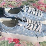 Sincerely Jules  Light Blue Floral Platform Sneakers Size 7.5 Photo 3