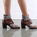 FREEBIRD by Steven Freebird Nest Leather Western Boho Peep Toe Boots 
Size 7 Photo 1