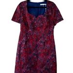 Trina Turk NWT Leigh Paisley Bold Jacquard Mini Dress Sz 12 Photo 2