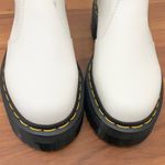 Dr. Martens 2976 White Quad Smooth Leather Platform Chelsea Boots Size 6 Women’s Photo 6