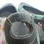 Crocs  Kadee Womens Tropical Floral Ballet Flat Slip On Black Green Flowers Sz 7 Photo 11