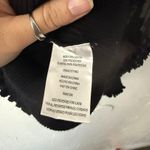 Almost Famous Black Ribbed Bodycon Dress Sheer Floral Mesh Balloon Sleeve Party Photo 6