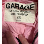 Garage  Puffer Jacket Size XS Half Zip Pullover Ski Winter Warm Nylon Hooded Photo 2