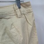 Sandro  Womens 12 Tan Capri Cargo‎ Shorts Cotton Summer Beach Vacation Designer Photo 8