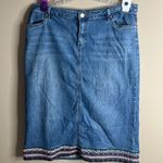 cj banks vintage jeans skirt 18w Photo 1