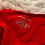 Summersalt The Swan Dive Swimsuit and Skirt in Hibiscus Lava Size 10 Photo 7