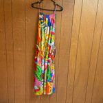 Farm Rio  Womens Large Cotton Summer Picnic Sleeveless V-neck Midi Dress Vacation Photo 9