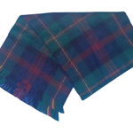 Cashmillon Plaid Tartan Scarf Acrylic Fringe Blue Red Green Winter Photo 0