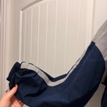 Reebok Vintage 1990s Navy and Gray  Windbreaker Zip Up Jacket Photo 2