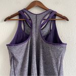 Lululemon  Inspiration Tank Shelf Bra Heathered Black Grape
Size 12 Photo 9