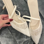 white heels Size 8 Photo 0