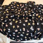 Vintage 80s Bedford Fair Belted Floral Midi Dress Women’s Size 16P Black Multi Photo 14