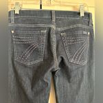 7 For All Mankind  Dojo Rhinestone Crystal Trouser Flare Jeans Size 27 Photo 4