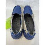 Crocs Walu Women’s Canvas Loafers Slip-On Blue US 9 Boat Shoes Photo 3
