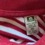 Marsh Landing Red and White Striped Sleeveless Polo Shirt 100% Cotton NWT Size M Photo 4