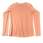 Columbia Womens Small Peach Coral Long Sleeve Pullover PFG Tee Top Shirt Photo 6