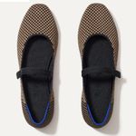 Rothy's ROTHY’S The Square Mary Jane Flats in Wren Micro Check Size 6.5 Photo 0