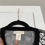 Cynthia Rowley  Floral Gold Button Down Cardigan Sweater Photo 1