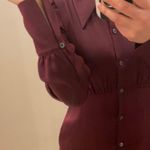 Kate Spade collection satin shirt dress. Fits Xs Photo 3