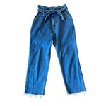 Abercrombie & Fitch ultra high rise paperbag tie waist jeans 6short Photo 1