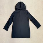 London Fog  Single-Breasted Trench Coat Removable Hood Black Medium Photo 8