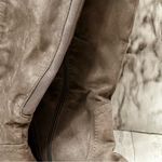 Lane Bryant Gray Wide Knee Boots Witchy Whimsigoth Dark Academia Vibes Lightweight Cloth Photo 6