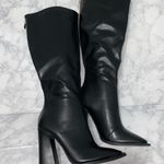 Princess Polly Keeley Boots Matte Black Photo 2