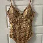 Orange Kiss lace bodysuit Photo 0