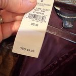 American Eagle Crushed Velvet Velour Flutter Sleeve Party Dress size M NWT Photo 6