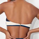 Kate Spade NWT Awning Stripe Bandeau Bikini Swimsuit Blazer Blue Size Small NEW Photo 8