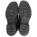 Vagabond  Black Leather Lug Sole Chunky Slip On Kenova Chelsea Ankle Boots Sz 4.5 Photo 3