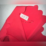 ASTR  Scalloped Drape Back Salmon‎ Tank Large EUC Photo 1