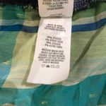 Aerie  Blue Green Metallic Plaid Halter Ruffle Mini Dress Small Trendy‎ & Chic Photo 6