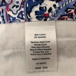 Talbots  Red And Blue The‎ Perfect Crop Size 8 Photo 6
