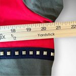 Tommy Hilfiger  Green Flag Crew T-Shirt Dress Stud Embellishments Large | NWT Photo 10