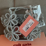 Cult Gaia NWT  Metallic Floral Beaded Bag Photo 0
