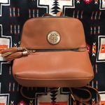 Brown Backpack Handbag Photo 0