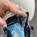 Mixit Y2K Blue Floral Lace Trim Babydoll Cami Top 2000s Goth Plus 1X Photo 7