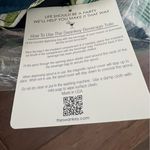 The Swankey Green and Blue Striped NOLA Insulated Beverage Tote w/Spout New Photo 4