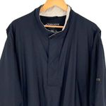 Dryjoys by Footjoy Mens 1/4 Zip Pullover Golf Rain Wind Jacket Black Size XL Photo 1